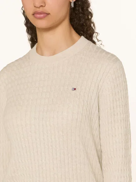 Tommy Hilfiger Sweter beige beżowy