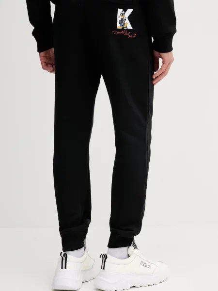 Karl Lagerfeld Jogger nadrág Disney x Karl Lagerfeld fekete