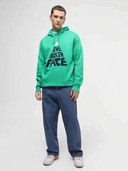 Худи The North Face зеленое
