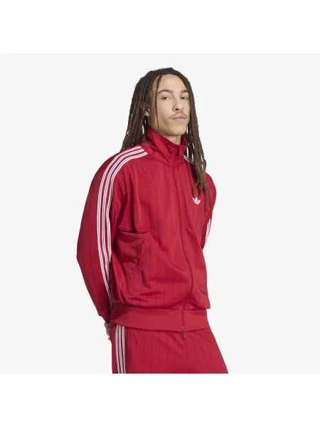 Jachetă adidas Firebird Drop Needle Track Top Team Victory Red XL alb