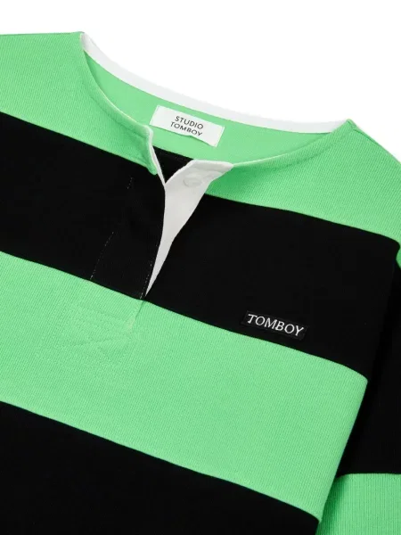 Hanorac Studio Tomboy cu dungi negru