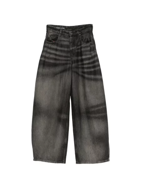 Blugi cu picior larg Diesel negru
