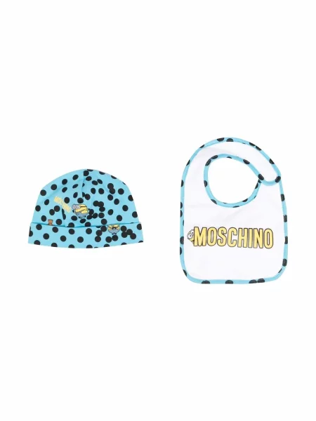 Czapka dziecięca Moschino niebieska