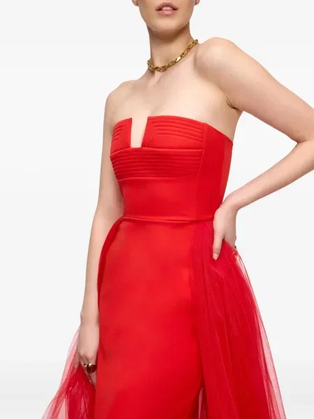 Rochie V:pm Atelier din tul de costum roșu