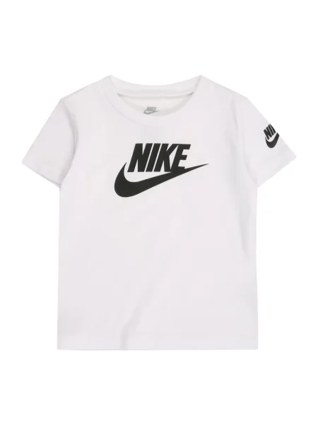 Nike Sportswear Majica FUTURA EVERGREEN crna bijela