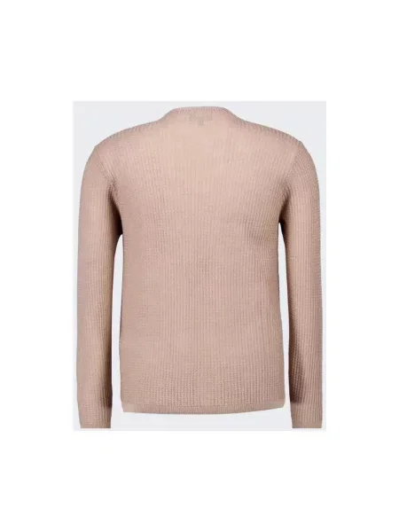 Sweter Emporio Armani wełniany beżowy