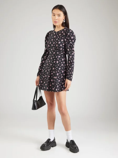 Miss Selfridge Rochie oliv / roz / negru alb