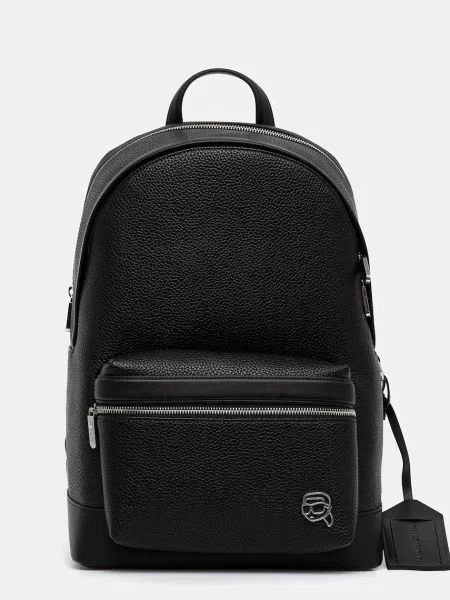 Karl Lagerfeld Rucsac Ikon Outline' negru