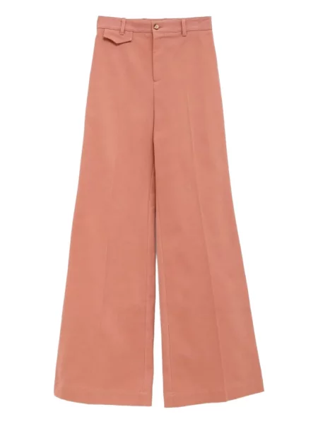 Pantaloni Chloé roz