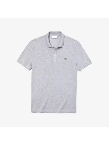 Поло Lacoste серое