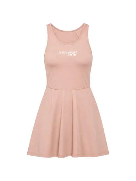 Rochie mini Plein Sport cu imagine roz