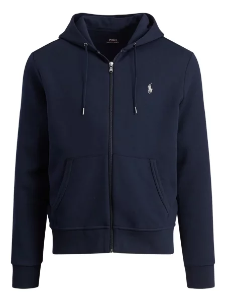 Tricou polo Polo Ralph Lauren cu dungi cu două rânduri de nasturi cu aplicații negru