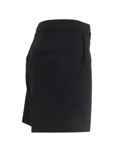 Pantaloni scurți Max Mara fără toc negru