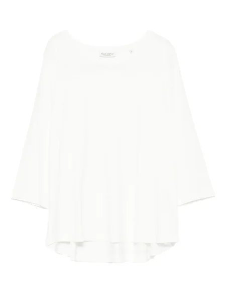 Top Marc O'polo z rękawami 3/4 biały