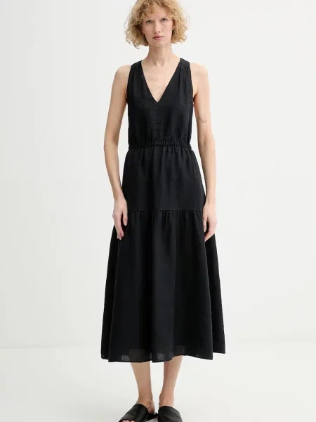 Marc O'Polo rochie din in negru