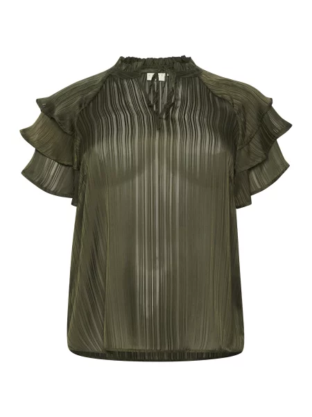 KAFFE CURVE Bluza Jola' kaki