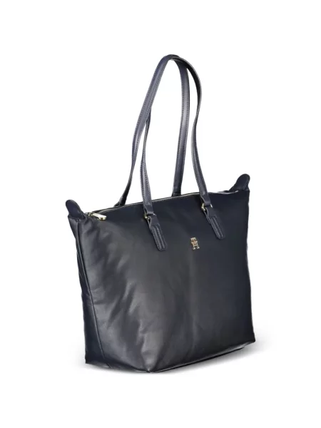 Shopper táska Tommy Hilfiger autogrammal kék