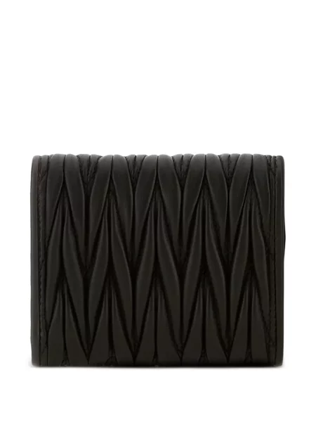 Portofel Miu Miu din piele negru
