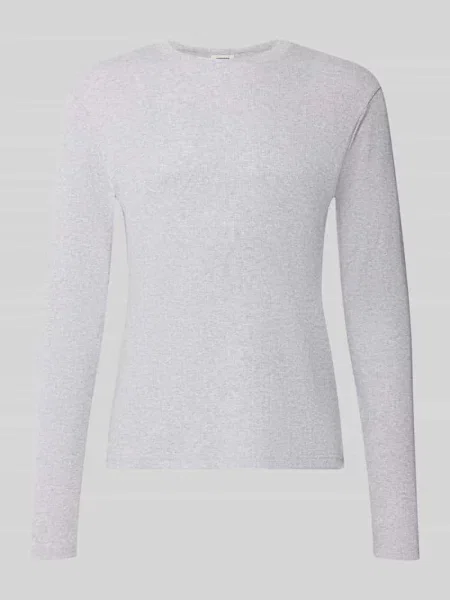 Bluzka z długim rękawem o kroju slim fit z czystej bawełny model Enil' Drykorn