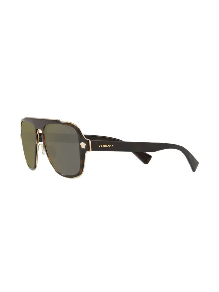 Saulės akiniai Versace Eyewear ruda