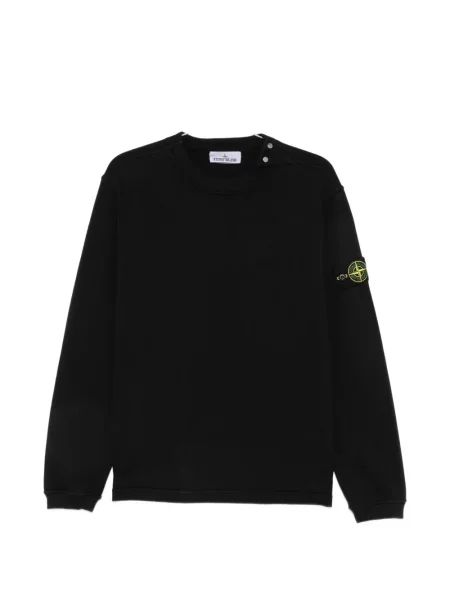 Hanorac Stone Island cu strasuri negru