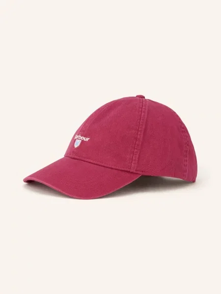 Barbour Kšiltovka Cascade Bordó červená