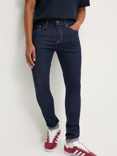 Дънки Guess Jeans тъмносиньо