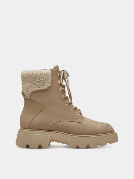 Tamaris Чоботи Текстиль бежевий