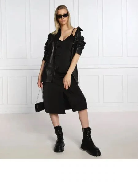 CALVIN KLEIN JEANS Rochie negru