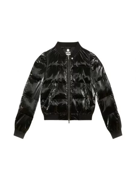 Pikowana kurtka puchowa Isabel Marant Etoile czarna