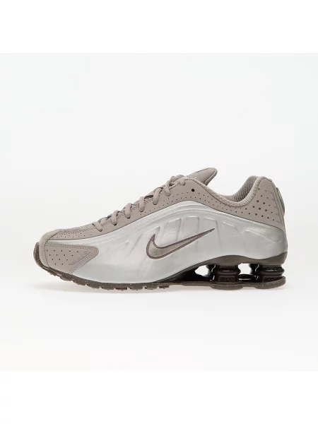 Sneakers Nike Shox R4 Cave Stone/ Cave Stone-College Grey-Baroque Brown-Mtlc Silver-College Grey EUR 40 sivá
