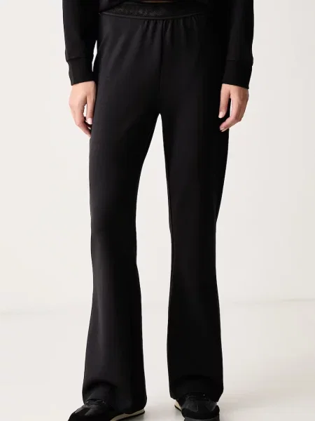 Joop! pantaloni evazați bell-bottom pentru femei cu negru