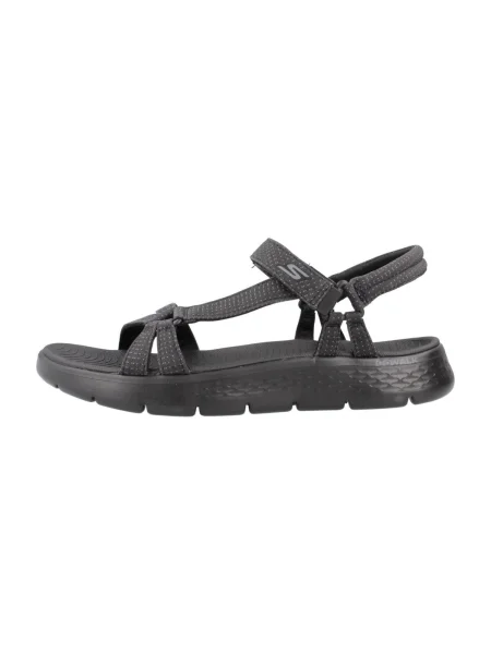 Pántos félcipő Skechers fekete
