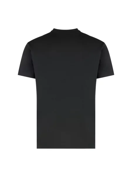 Emporio Armani Koszulki Mężczyzna M T-shirt z nadrukiem logo czarny