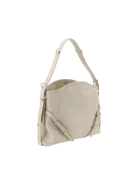 Torebka skórzana Givenchy skórzana beżowa