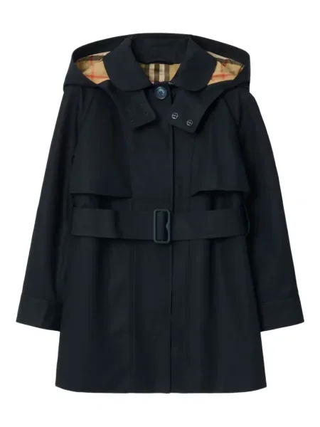 Trencz dziecięcy Burberry czarny