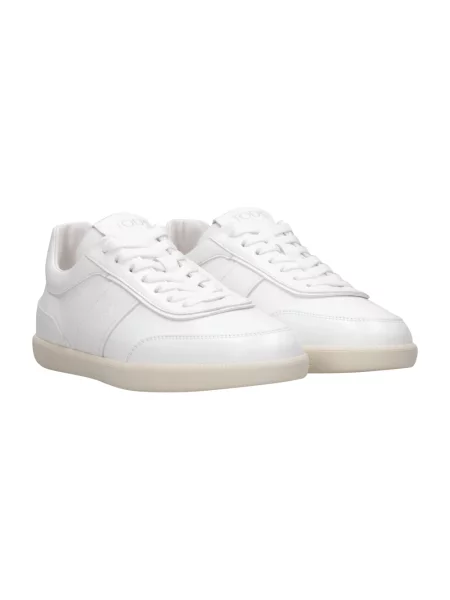 Sneakersy Tod's skórzane białe