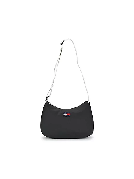Tommy Jeans Torba za čez ramo ESS DAILY mornarska / rdeča bela črna