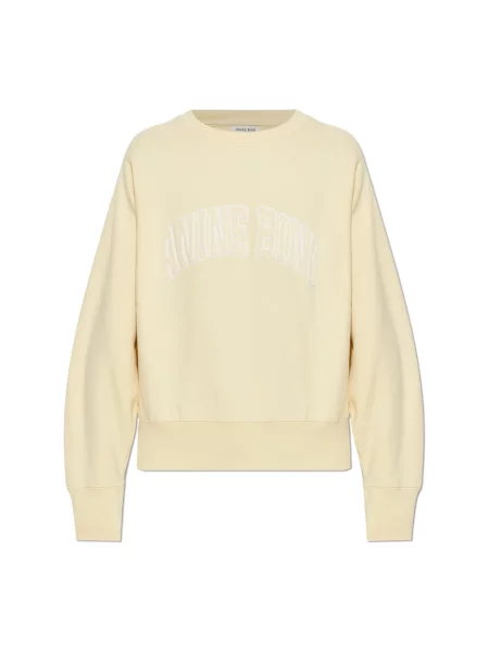 Anine Bing HARRY SHRUNKEN bluza żółta