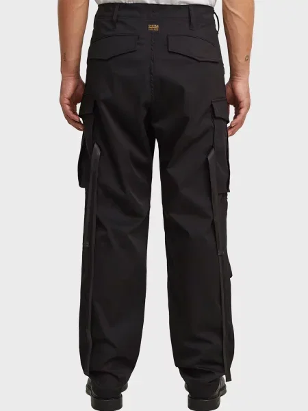 Штани карго G-star Raw чорні