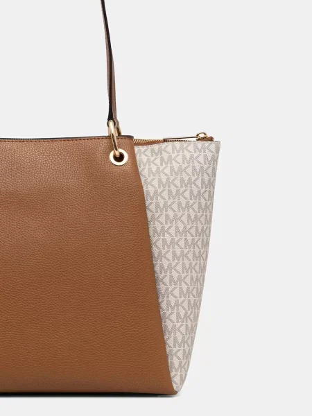 Кожаная сумка шоппер Michael Michael Kors