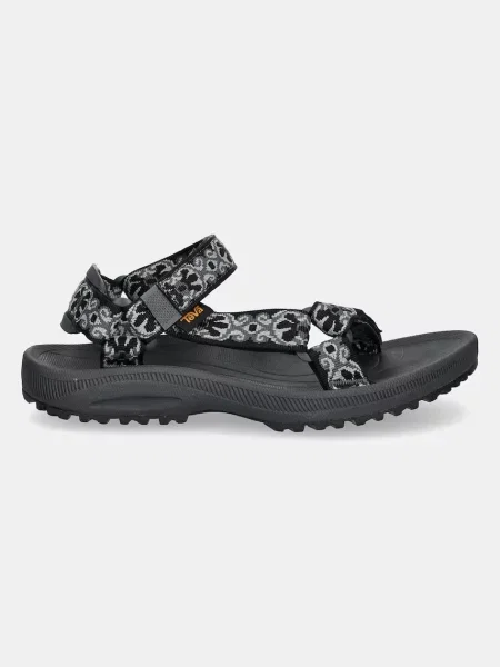 Dámske sandále Teva Winsted archive floral black/grey sivá