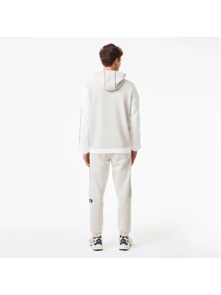 Lacoste Bluza Slim Fit Z Kapturem W Kolorze Szarym szara