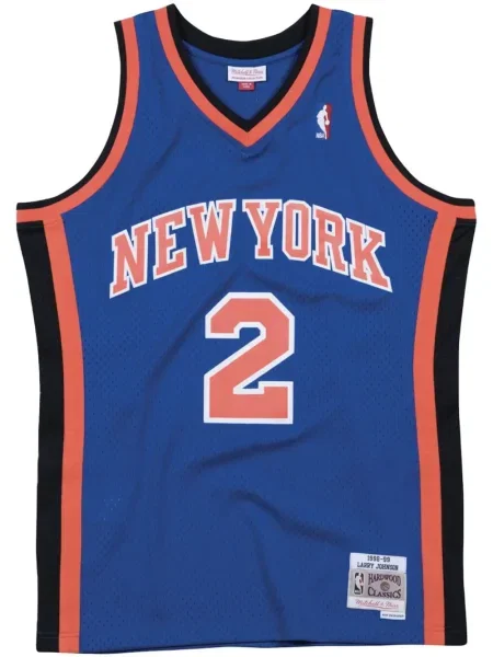 Košile Mitchell & Ness jersey modrá
