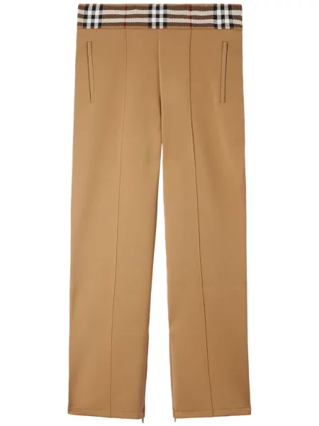 Pantaloni Burberry în carouri