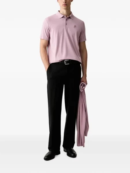 Polo Karl Lagerfeld με αυτόγραφο ροζ