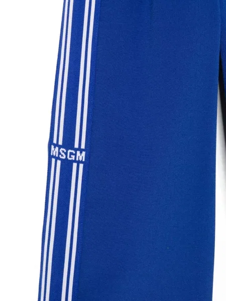 Dětské kalhoty Msgm modré
