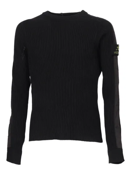 Pulover Premiata cu decolteu rotund negru