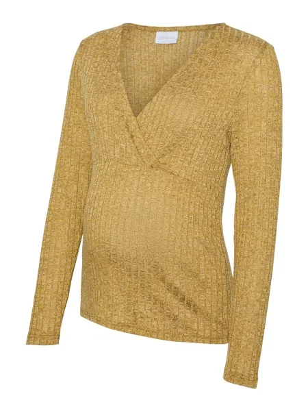 MAMALICIOUS Majica MLZENIA TESS melange smeđa