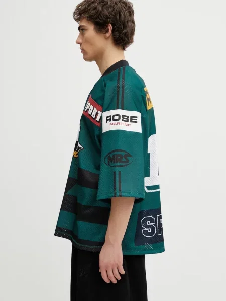 Martine Rose Hockey t-shirt ανδρικό πράσινο